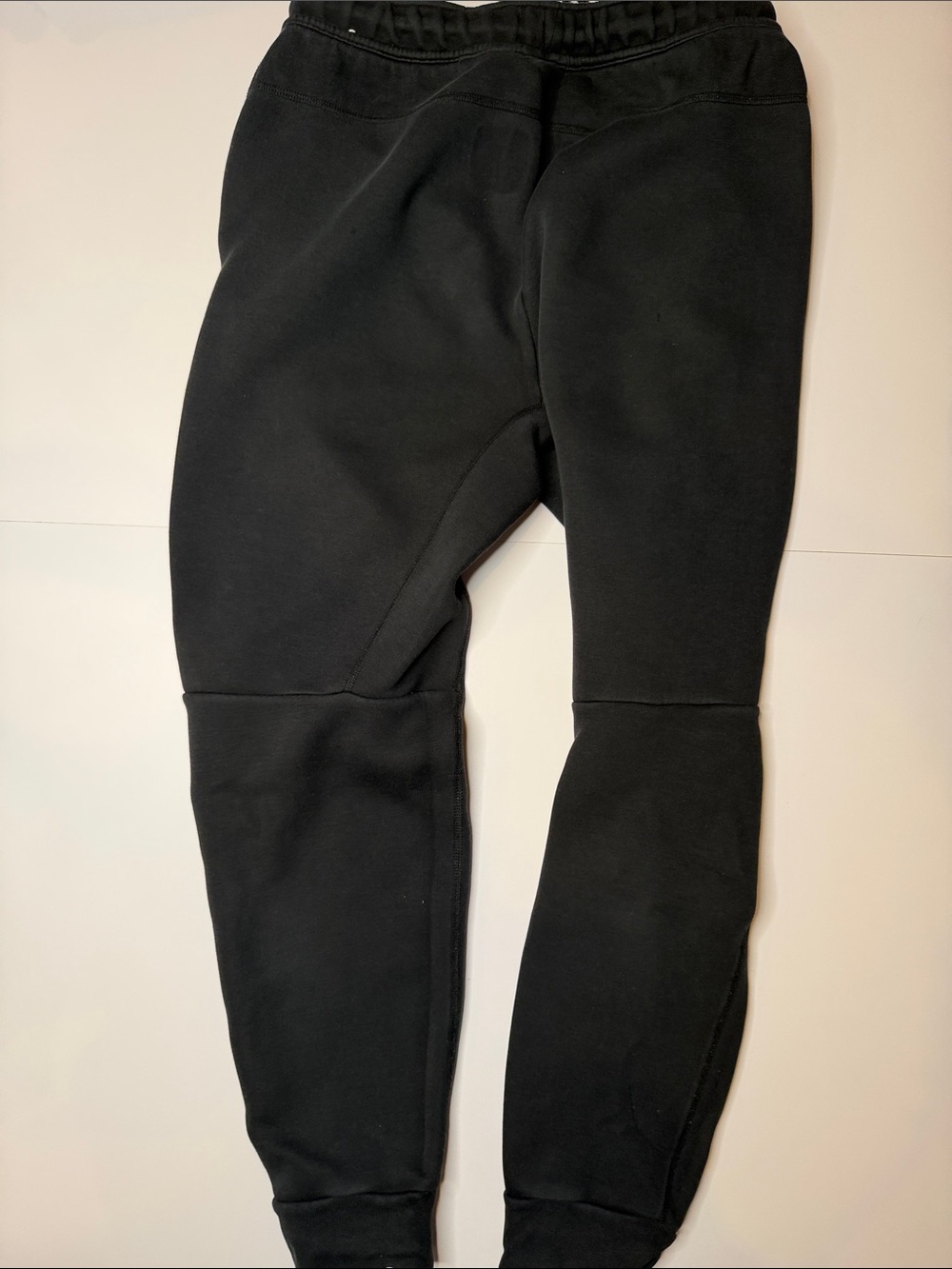 Nike Tech Fleece Black Drawstring Jogger Pants - Picture 5 of 6